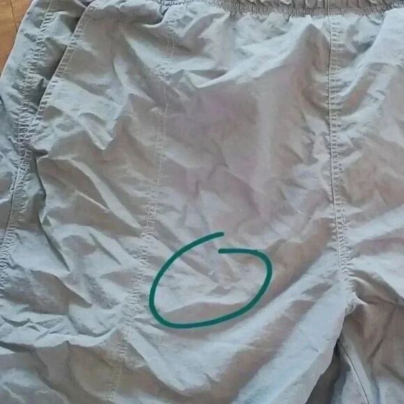 White Sierra Men's Dusty Blue Lined Swim Trunks - Picture 8 of 12